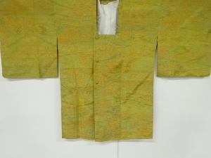 抽象模様織り出し本場大島紬道行コート